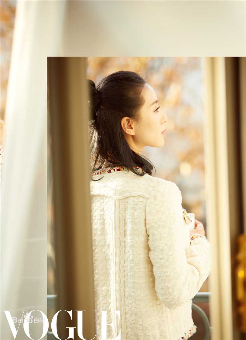 最优质刘诗诗(Liu Shishi)在《Vogue服饰与美容》中的相册