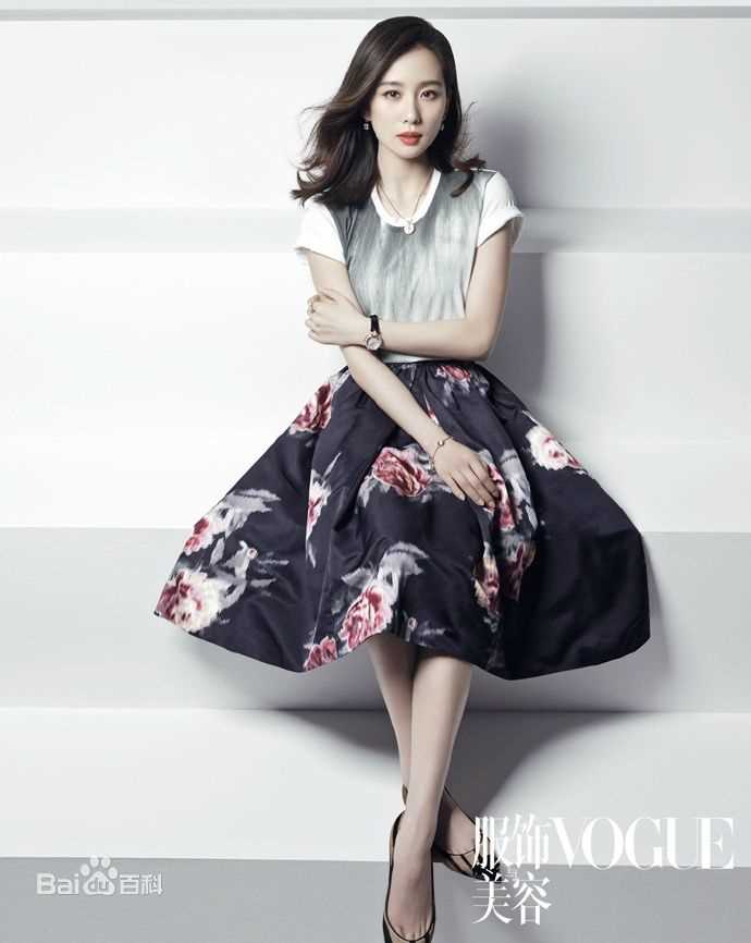 最优质刘诗诗(Liu Shishi)在《Vogue服饰与美容》中的相册