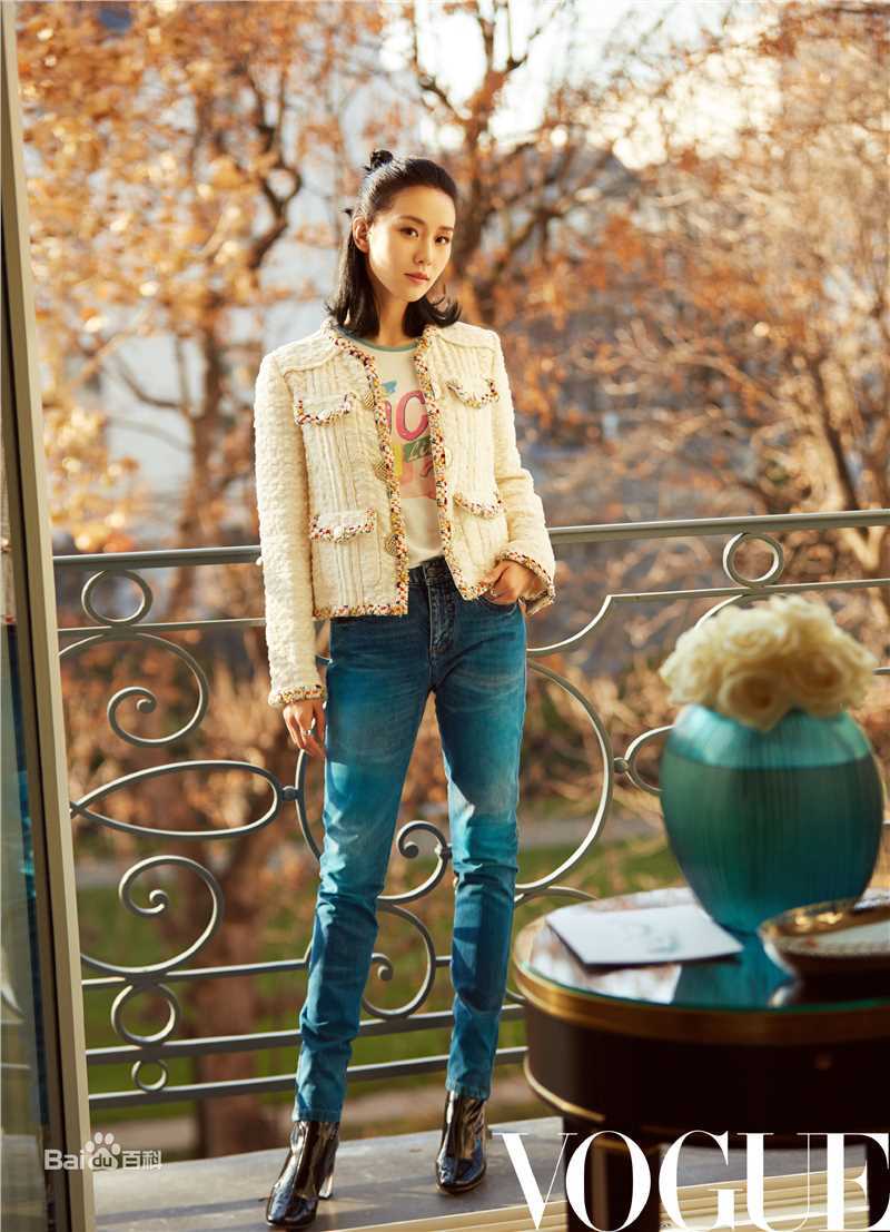 最优质刘诗诗(Liu Shishi)在《Vogue服饰与美容》中的相册