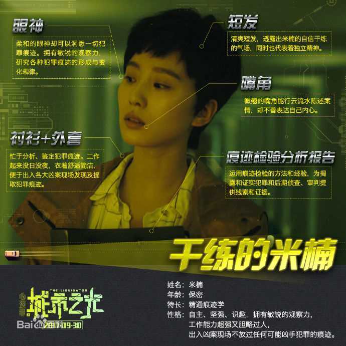 最全刘诗诗(Liu Shishi)在《心理罪之城市之光》米楠中的壁纸