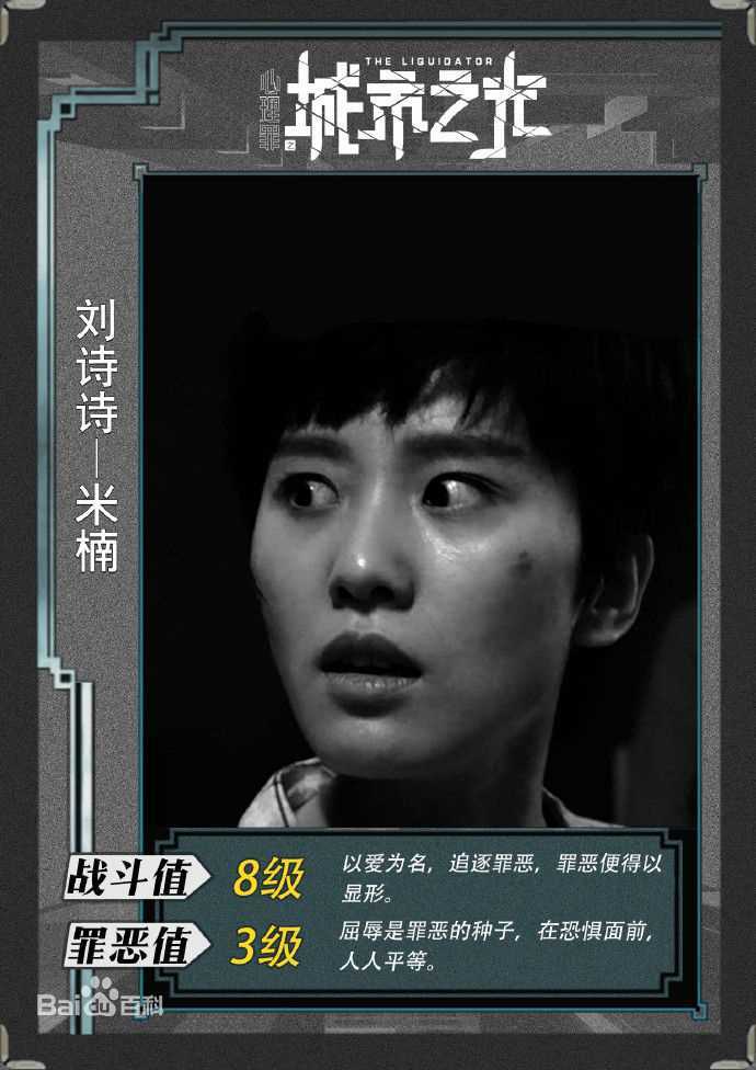 最全刘诗诗(Liu Shishi)在《心理罪之城市之光》米楠中的壁纸