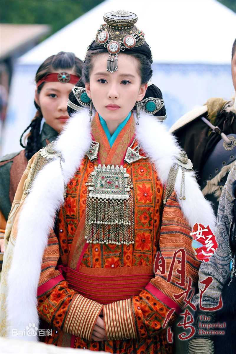 最新刘诗诗(Liu Shishi)在《女医明妃传》饰谈允贤中的图集