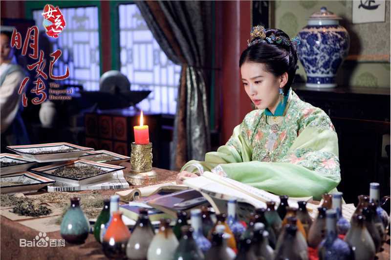 最新刘诗诗(Liu Shishi)在《女医明妃传》饰谈允贤中的图集