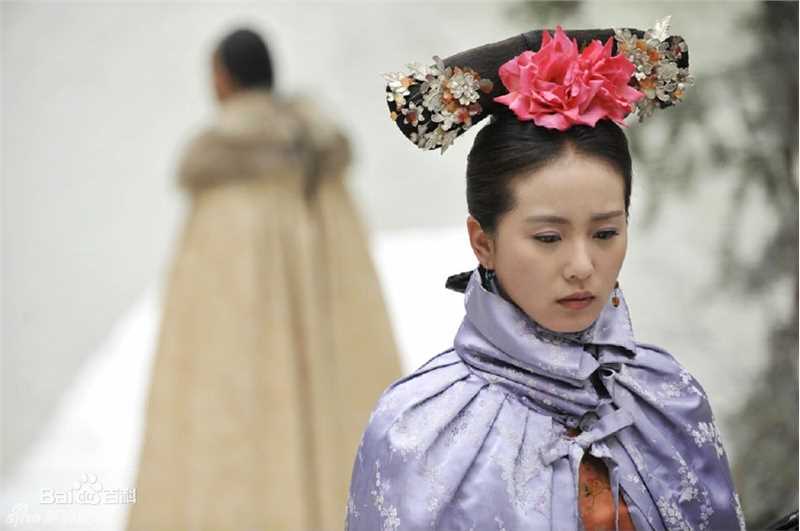 刘诗诗(Liu Shishi)在《步步惊心》饰马尔泰·若曦张晓中的