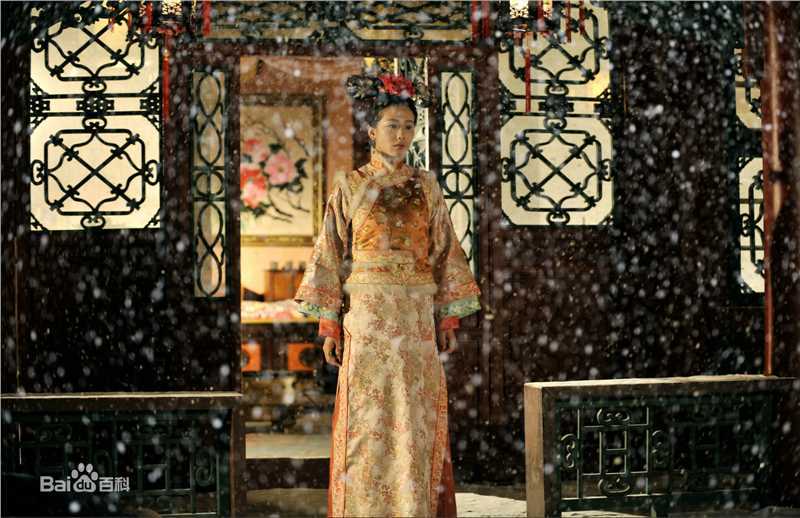 刘诗诗(Liu Shishi)在《步步惊心》饰马尔泰·若曦张晓中的