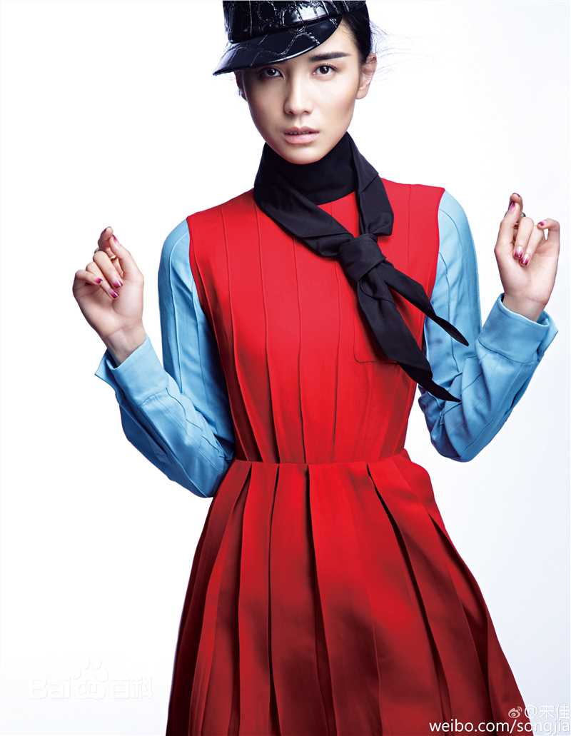 宋佳(Song Jia)瑞丽时尚先锋2015年8月刊前后照片