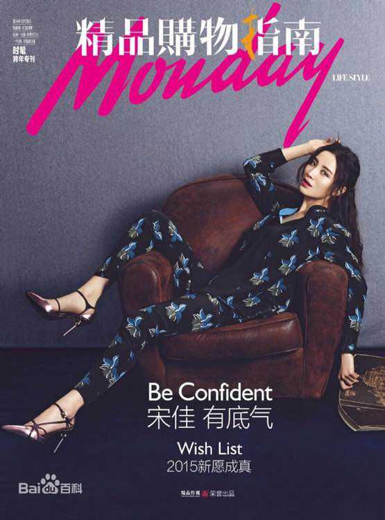 宋佳(Song Jia)精品购物指南2014年12月刊图片图集