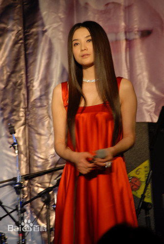 宋佳(Song Jia)2008年个人专辑能不能幸福发布会现场素颜照相册
