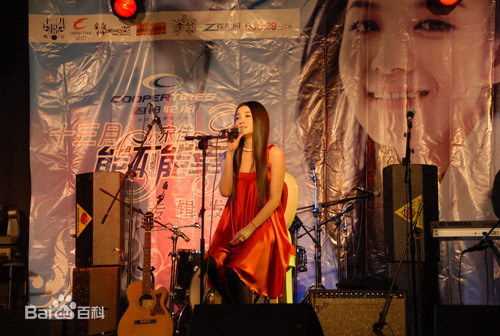 宋佳(Song Jia)2008年个人专辑能不能幸福发布会现场素颜照相册