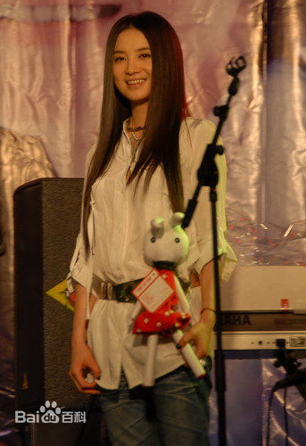 宋佳(Song Jia)2008年个人专辑能不能幸福发布会现场素颜照相册