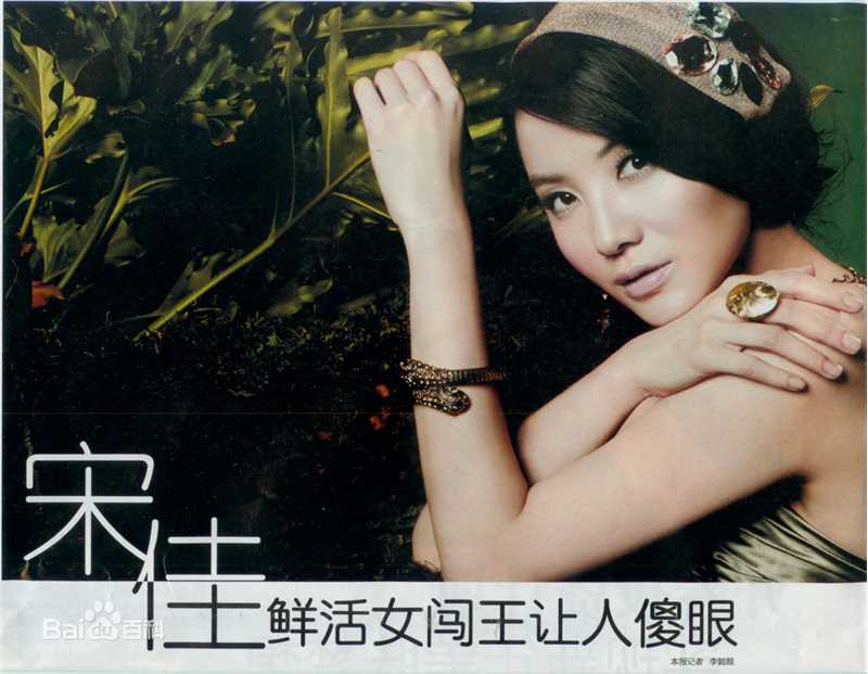 宋佳(Song Jia)的各种杂志摄影
