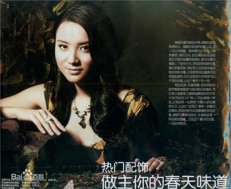 宋佳(Song Jia)的各种杂志摄影