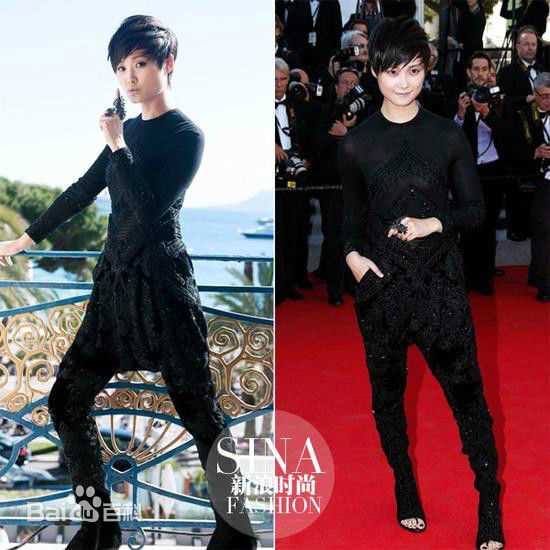 李宇春(Chris Lee)2015纪梵希全球代言人素颜照相册