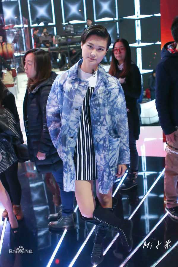 高清李宇春(Chris Lee)在担任2014《中国正在听》评委中的图集