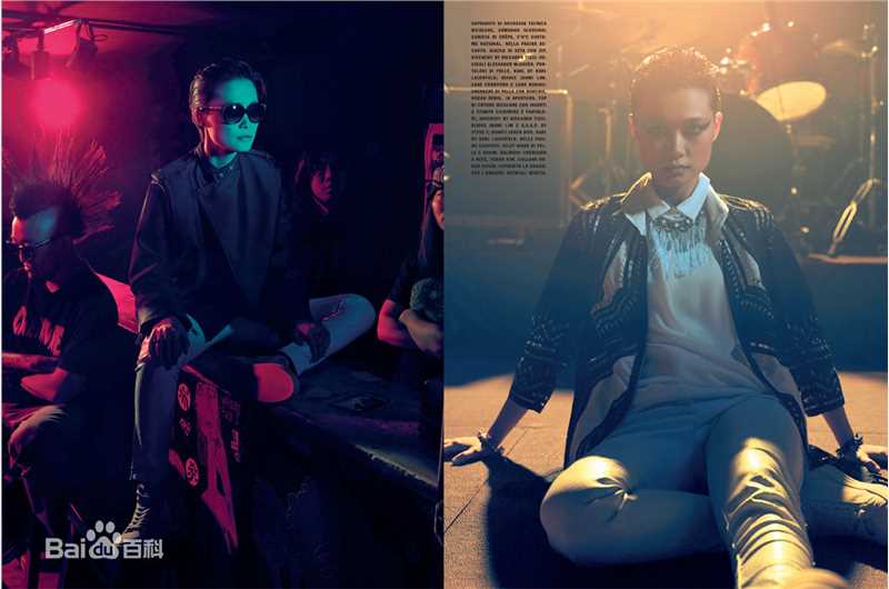 李宇春(Chris Lee)登意大利VOGUE壁纸壁纸