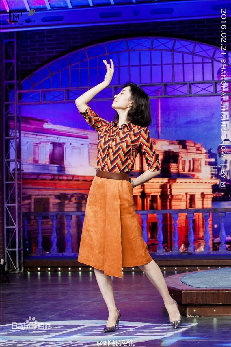 刘敏涛综艺前后照片