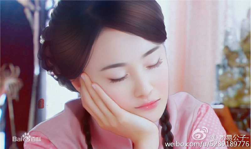 郑爽(Zheng Shuang)手绘素颜照相册