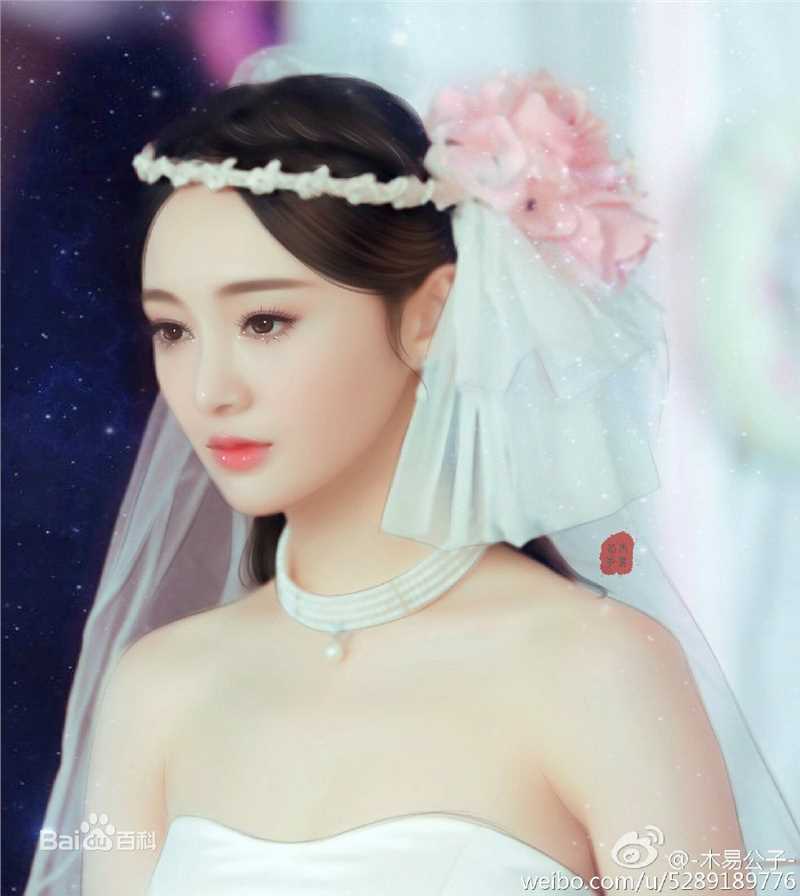 郑爽(Zheng Shuang)手绘素颜照相册