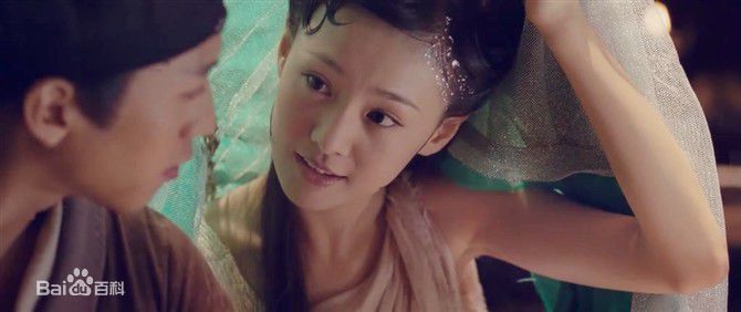 高清郑爽(Zheng Shuang)在《画壁》饰牡丹中的图册