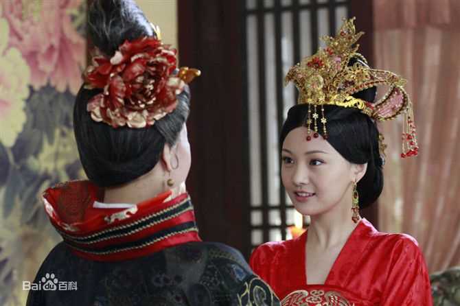 郑爽(Zheng Shuang)在《武则天秘史》饰太平公主中的