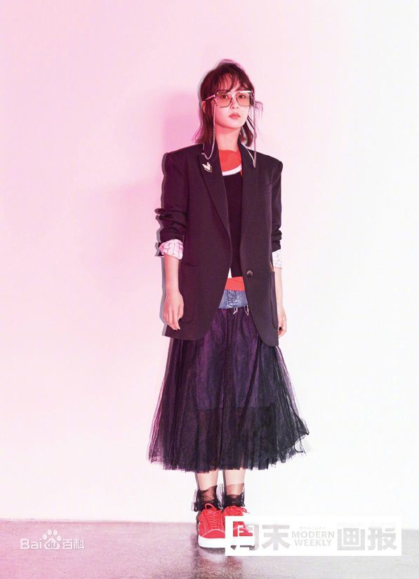 杨紫(Andy)周末画报素颜照相册