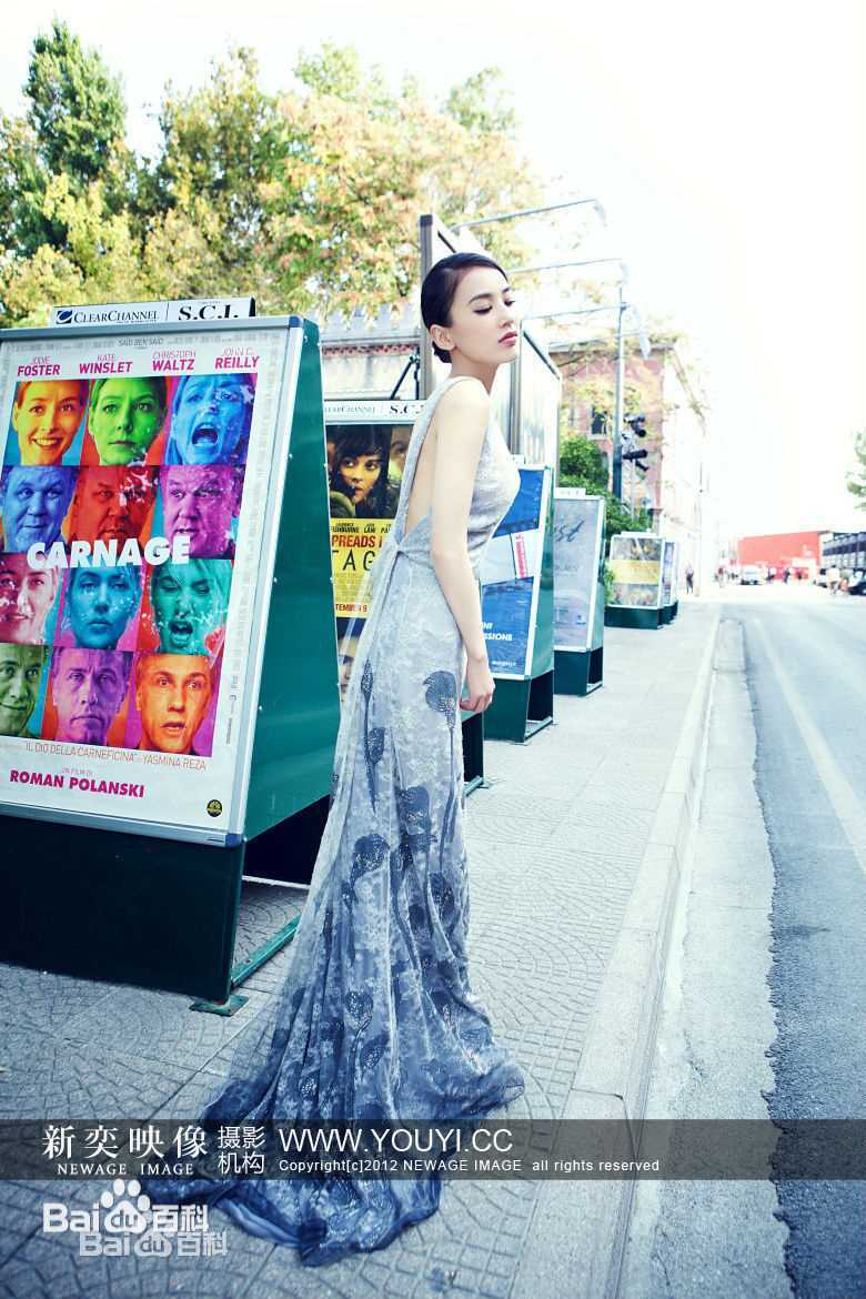 黄圣依(Eva Huang)戛纳、威尼斯电影节前后照片