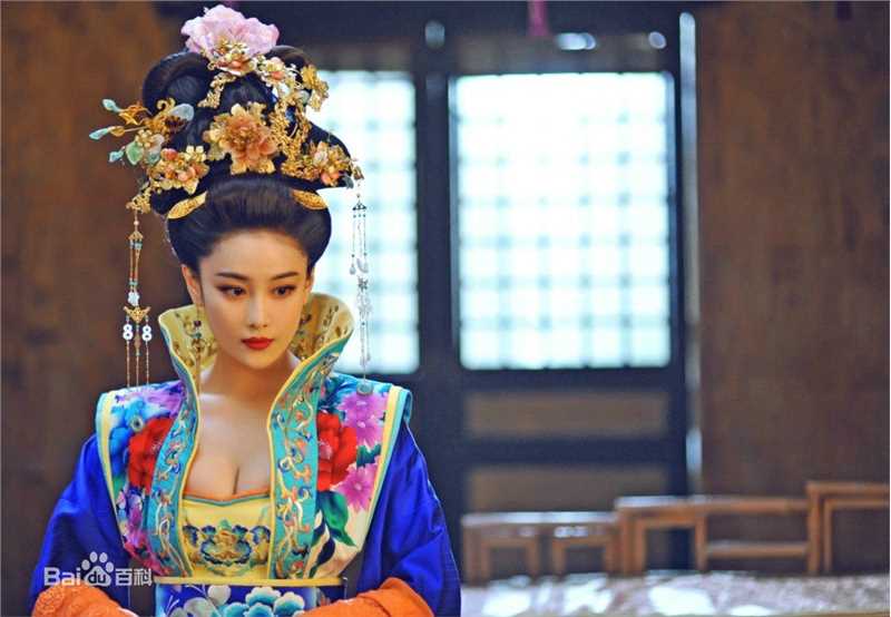 张馨予(Viann)在《武媚娘传奇》饰萧淑妃中的