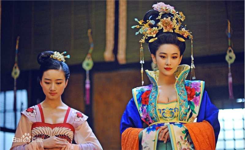 张馨予(Viann)在《武媚娘传奇》饰萧淑妃中的