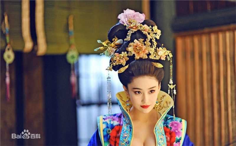 张馨予(Viann)在《武媚娘传奇》饰萧淑妃中的