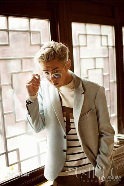 精选张若昀在《小资CHIC》五月刊中的图册