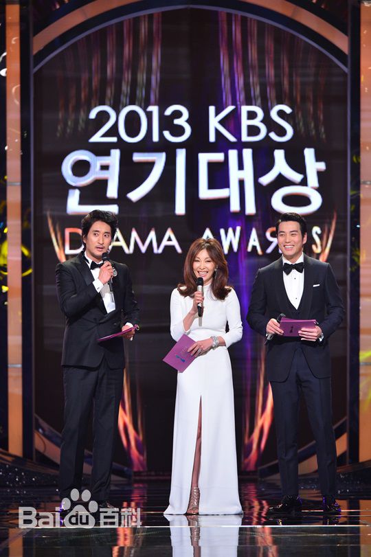 李美淑(，Lee Mi Sook)2013年12月31日 KBS演技大赏图册