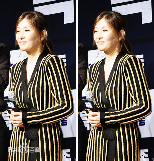 李美淑(，Lee Mi Sook)2015年电影：独家报道 良辰杀人记 宣传素颜照相册