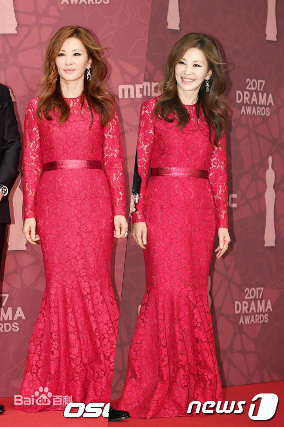 李美淑(，Lee Mi Sook)2017年12月30日 MBC演技大赏图册