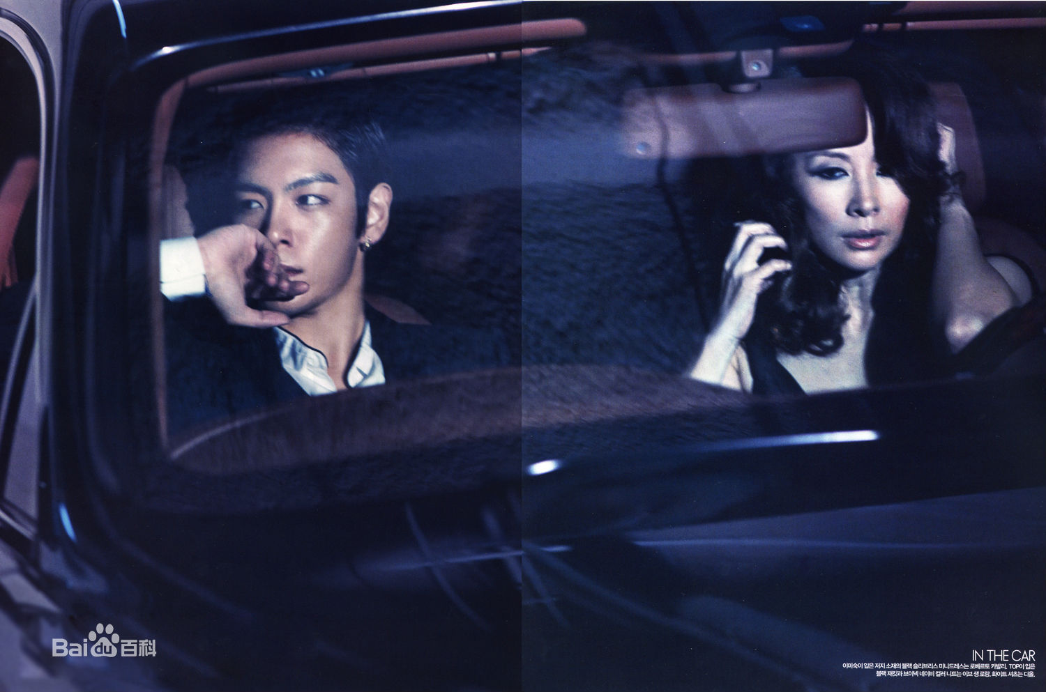 李美淑(，Lee Mi Sook)2010年： ELLE, 和TOP姐弟恋画报图册