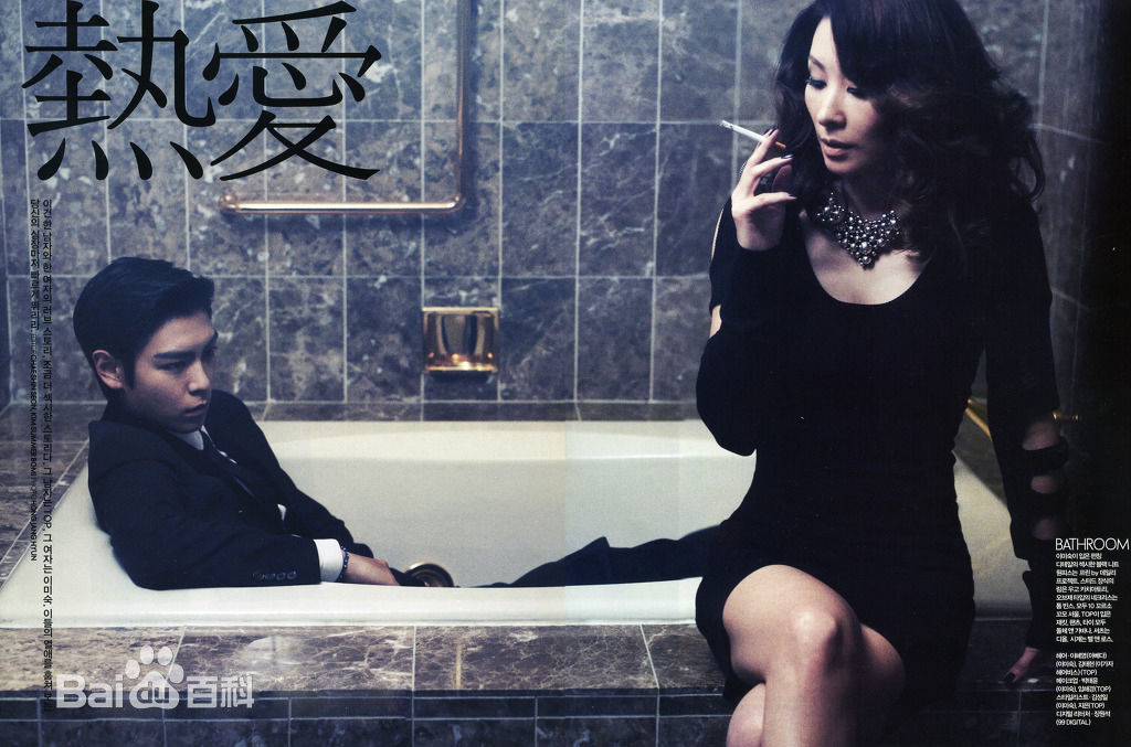 李美淑(，Lee Mi Sook)2010年： ELLE, 和TOP姐弟恋画报图册