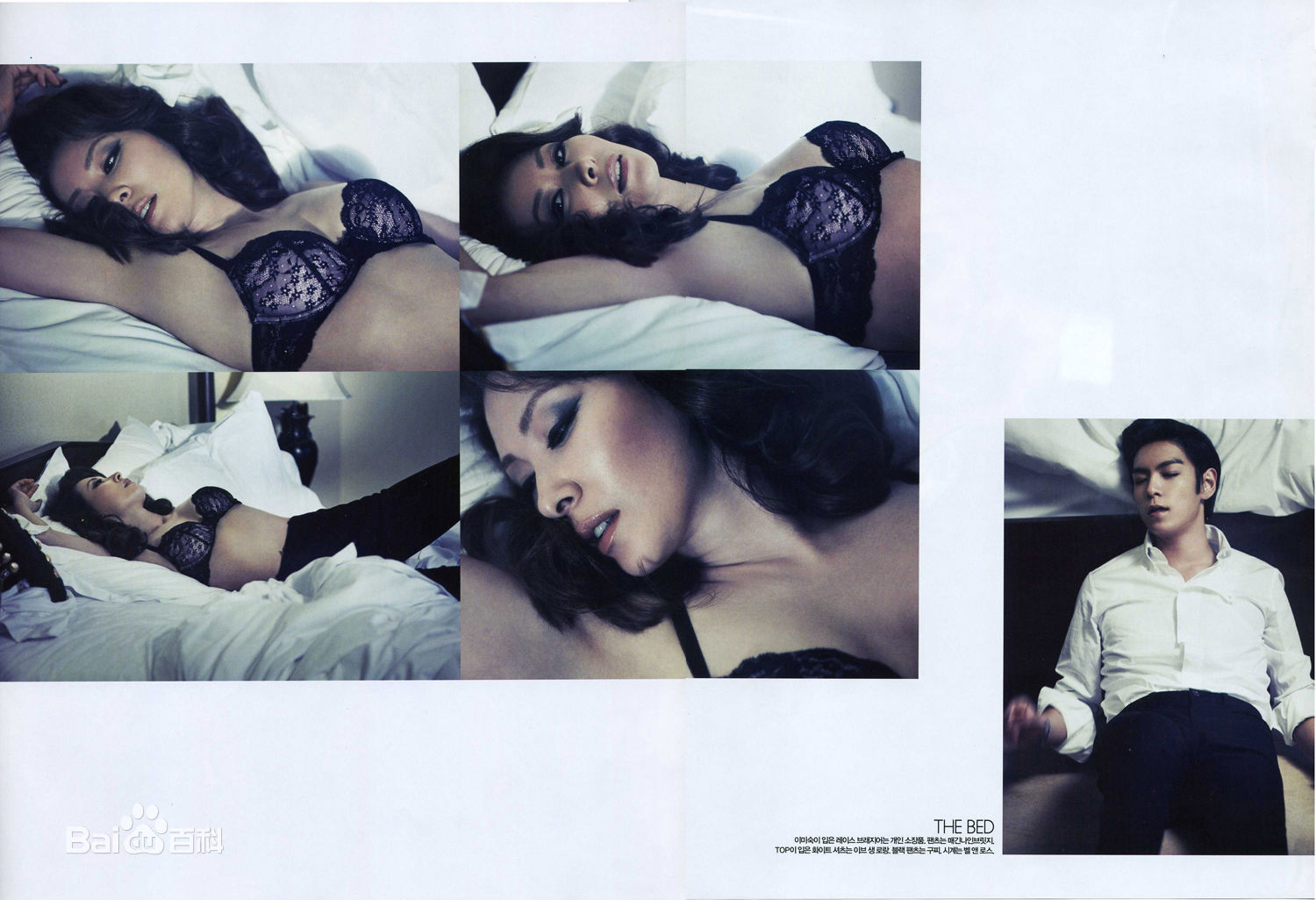 李美淑(，Lee Mi Sook)2010年： ELLE, 和TOP姐弟恋画报图册