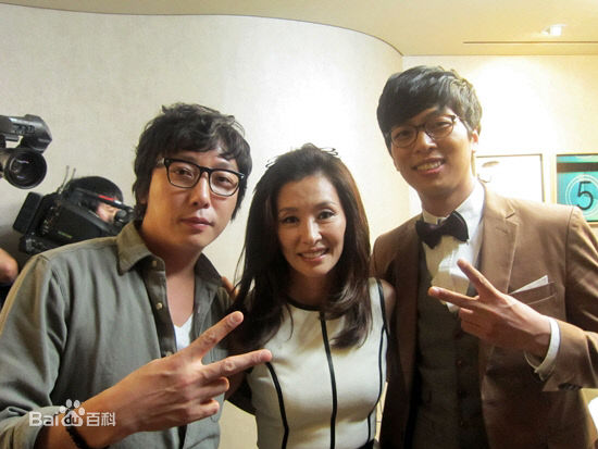 李美淑(，Lee Mi Sook)2011年 综艺的Bad  Scene前后照片