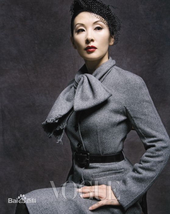 李美淑(，Lee Mi Sook)2009年12月号-Vogue素颜照壁纸