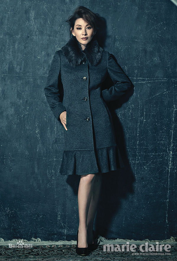 李美淑(，Lee Mi Sook)2013年10月号 - Marie Claire图片图册