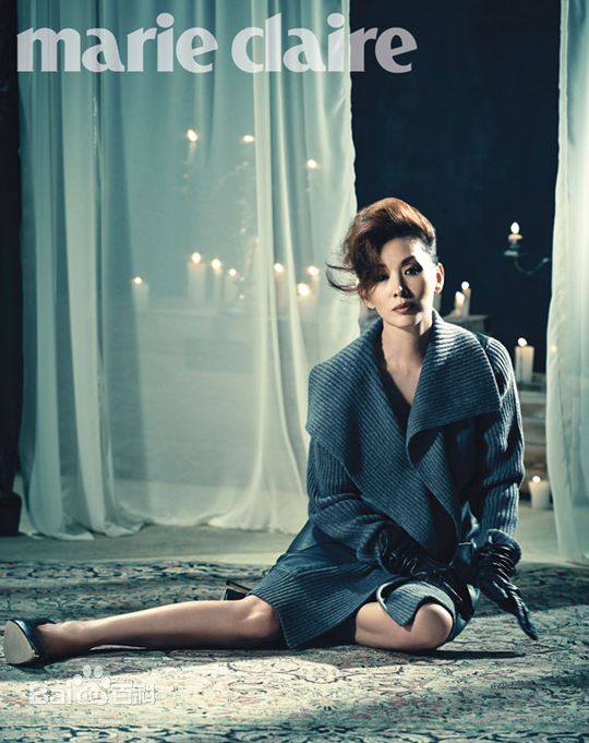 李美淑(，Lee Mi Sook)2013年10月号 - Marie Claire图片图册