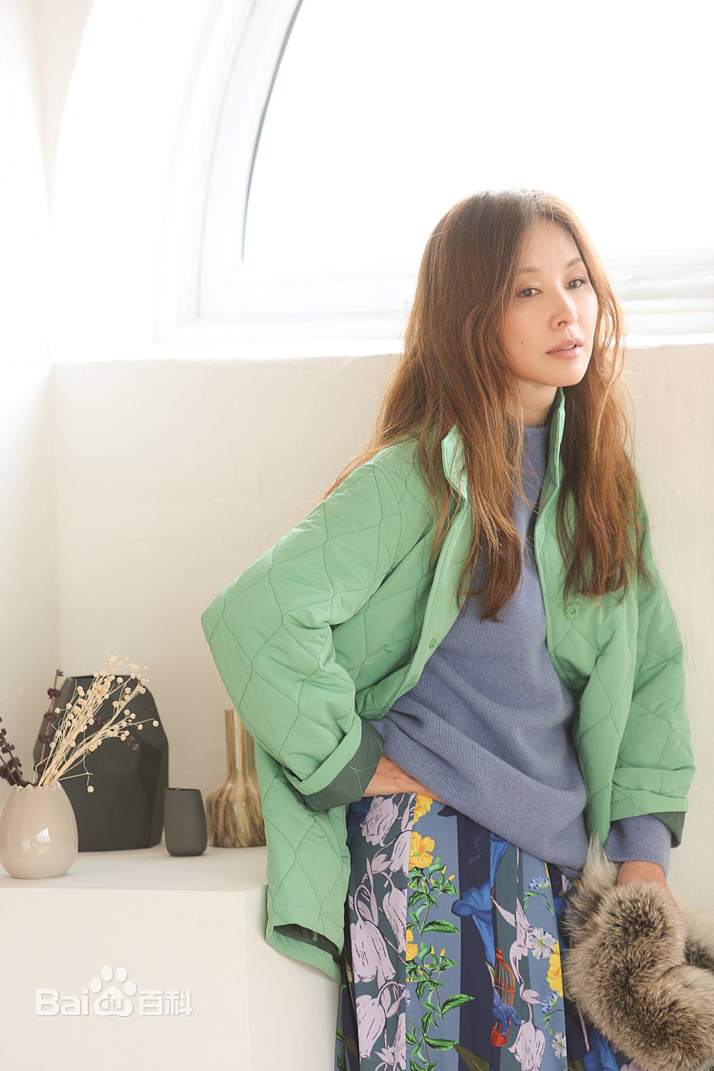 李美淑(，Lee Mi Sook)2018年11月号-Noblesse素颜照相册