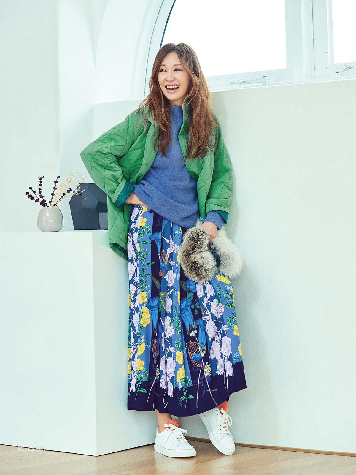 李美淑(，Lee Mi Sook)2018年11月号-Noblesse素颜照相册