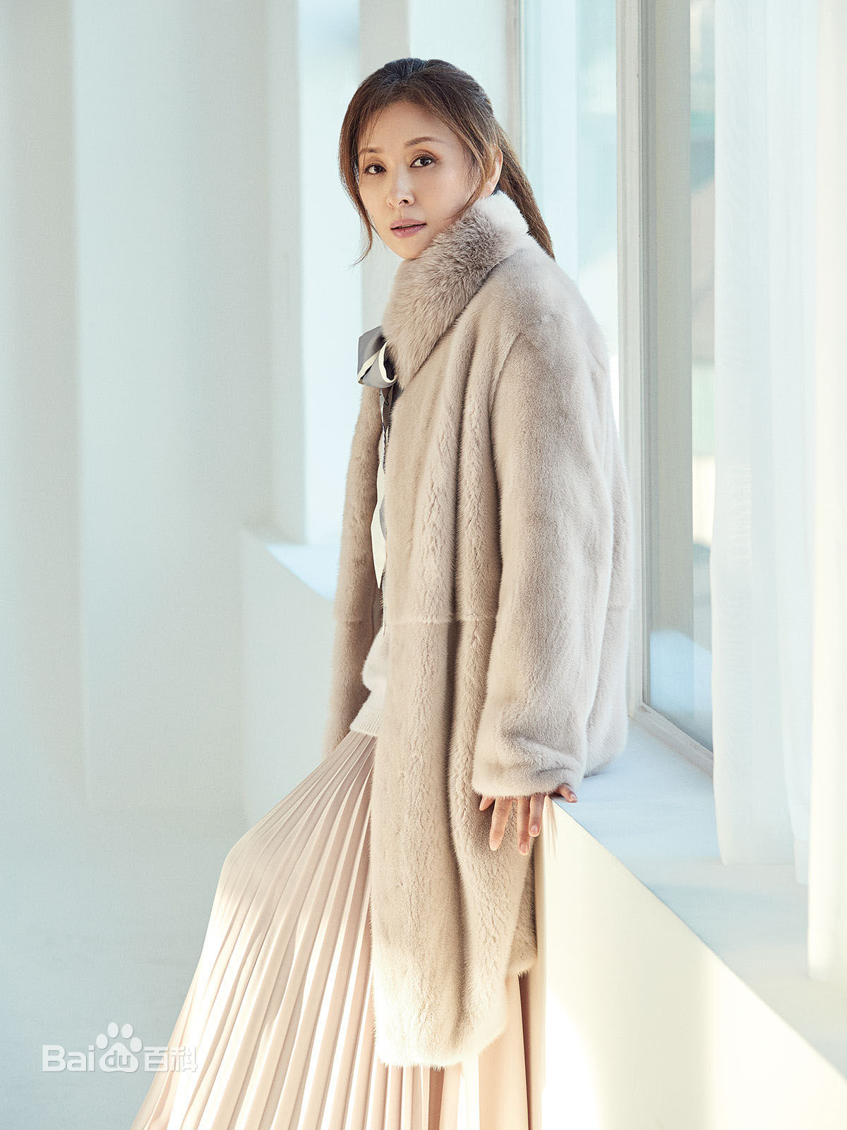 李美淑(，Lee Mi Sook)2018年11月号-Noblesse素颜照相册