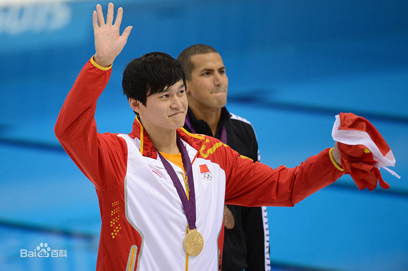 孙杨(Sun Yang)2012年伦敦奥运会生活照