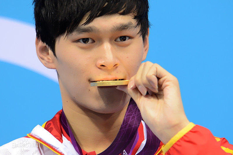 孙杨(Sun Yang)2012年伦敦奥运会生活照