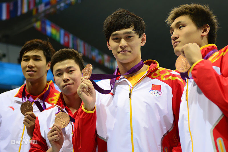 孙杨(Sun Yang)2012年伦敦奥运会生活照