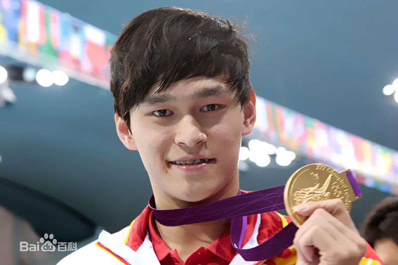孙杨(Sun Yang)2012年伦敦奥运会生活照