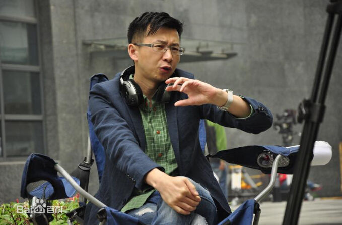 项宏敏在电影《菜鸟》现场中的