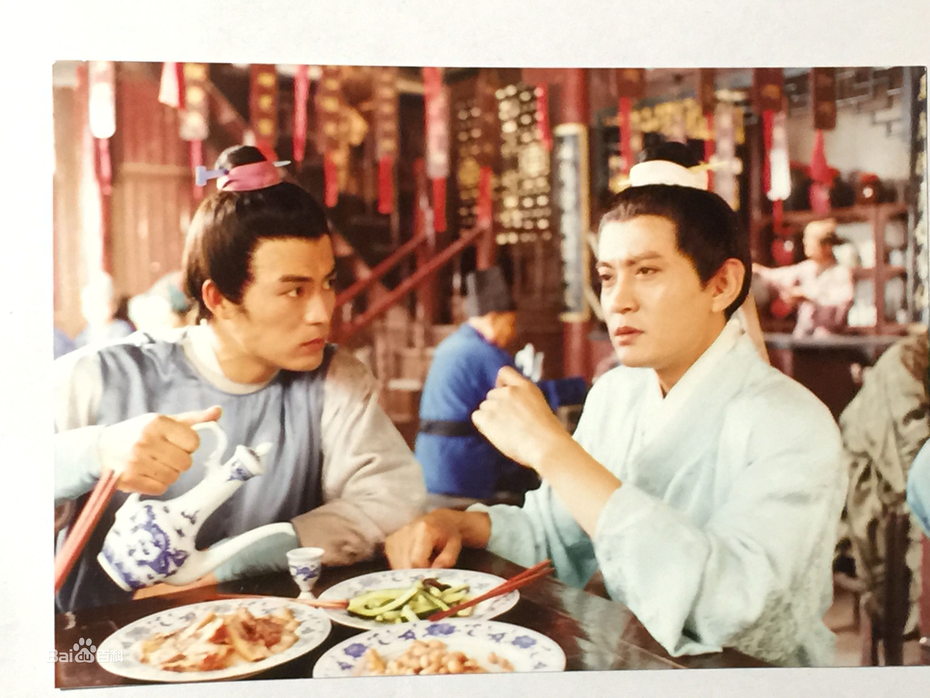 刘涛(LIU TAO)嘻笑鸳鸯前后照片