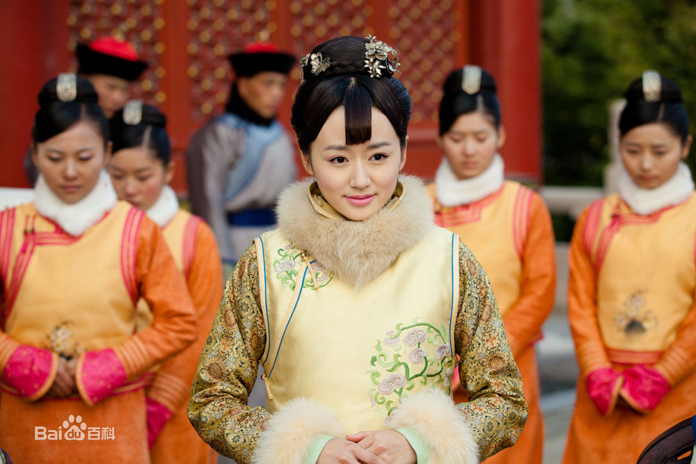 乔乔在《美人无泪》中的